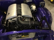 LS Engine Swap custom LS3 NA Aluminum Engine Covers Roto-fab