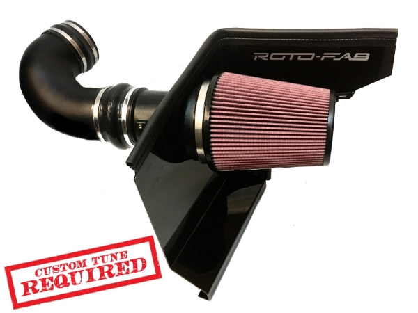 Cold Air Intake 2010-15 Camaro V8 With Magnuson 2300 Oiled Filter Roto-fab